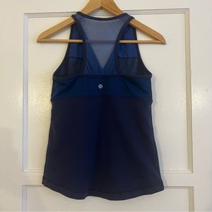 Lululemon blue tank top